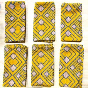 Set of 6 Bright Napkins NWOT